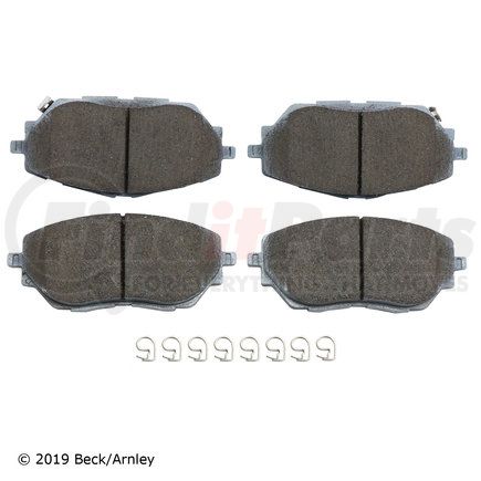 Beck Arnley 085-7088 PREMIUM ASM PADS W / HARDWARE