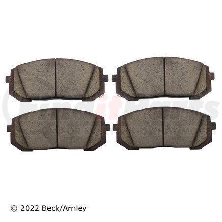 Beck Arnley 089-2125 PREMIUM BRAND BRAKE PADS