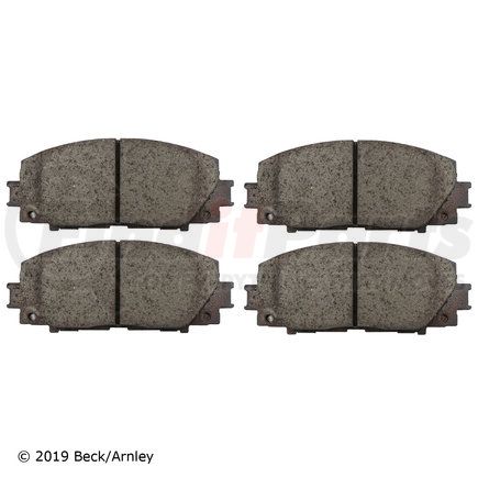 Beck Arnley 089-2056 PREMIUM BRAND BRAKE PADS