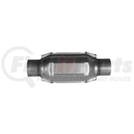 Ansa 602214 Federal / EPA Catalytic Converter - Universal Pre-OBDII Standard Duty - 2.00" ID Neck / 2.00" ID Neck; Round; 5.9L / 5500; O2 Port: None