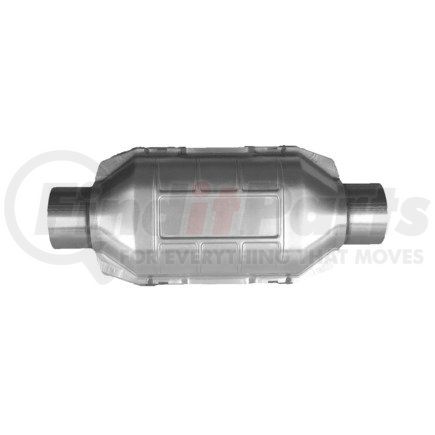 Ansa 602205 Federal / EPA Catalytic Converter - Universal Pre-OBDII Standard Duty - 2.25" ID Neck / 2.25" ID Neck; Oval; 5.9L / 5500; O2 Port: None