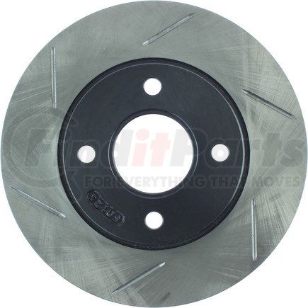 STOPTECH 126.61061SR Sport Slotted Brake Rotor, Front Right