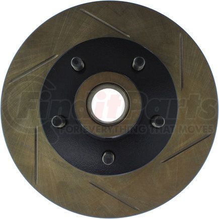 STOPTECH 126.63010SL Sport Slotted Brake Rotor, Front and Rear Left