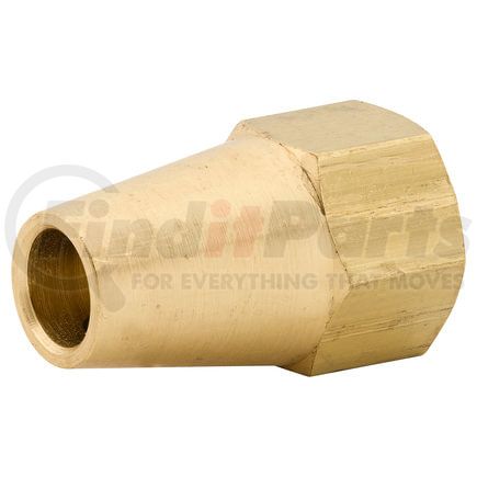 AGS Company BLF-111B Female Long Nut, Br, 3/8 (5/8-18 SAE), Bag