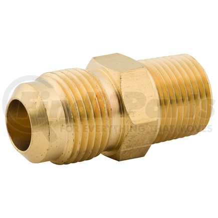 AGS Company BLF-141B Male Connector, Br, 1/2 M(3/4-16 SAE), M(3/8 NPT), Bag