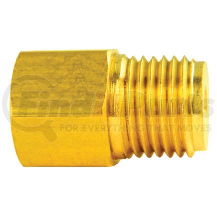 AGS Company BLF-21B Brass Adapter, Female(1/2-20 Inverted), Male(9/16-18 Inverted), 1/bag