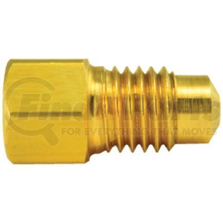 AGS Company BLF-35B Brass Adapter, Female(M10x1.0 Inverted), Male(M11x1.5 Bubble), 1/bag