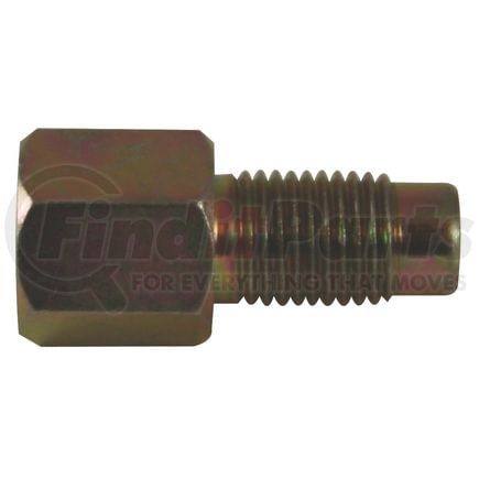 AGS Company BLF-54B Steel Adapter, Female(3/8-24 Bubble), Male(M9x1.0 Inverted), 1/bag