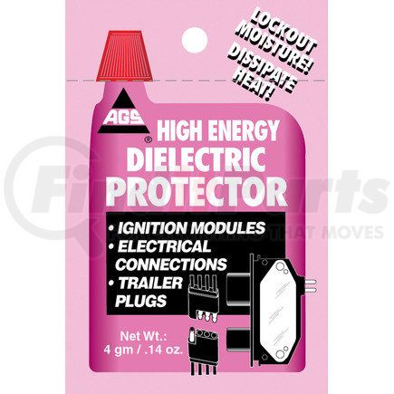 AGS Company DP-1A Dielectric Grease Protector, Pouch, 4 g, 1000