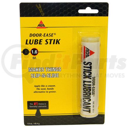 AGS Company DEK-3H Door-Ease Lubricant, Stick, 1.6 oz, Card, Hardware
