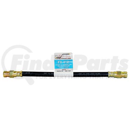 AGS Company FX-412 Domestic Flexible Brake Line 1/4 x 12