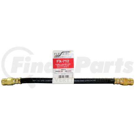 AGS Company FX-712 GM/Toyota Flexible Brake Line 6mm x 12