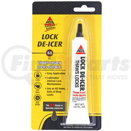 AGS Company MZ-1H Lock De-Icer, Tube, .5 oz, Card, Hardware