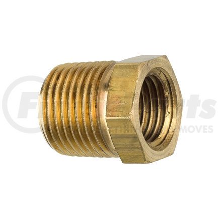AGS Company PTF-17B Brass Bushing, Male (3/8-18 NPT), Female (1/4-18 NPT), 1/bag