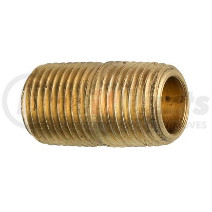 AGS Company PTF-23B Brass Close Nipple, 3/4 Length, Male (1/8-27 NPT), 1/bag