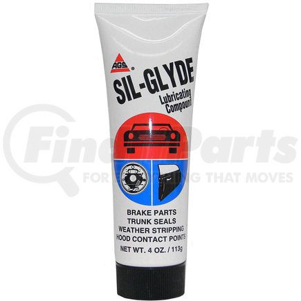 AGS Company SG-4 Sil-Glyde Silicone Lubricant, Tube, 4 oz