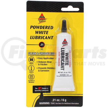 AGS Company WL-3H White Powder Lubricant, Tube, .21 oz, Card, Hardware