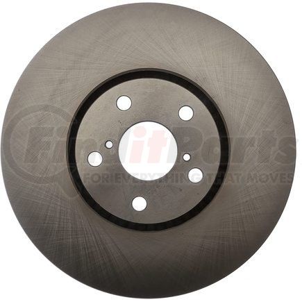 ACDelco 18A2588A Disc Brake Rotor, Front, RH, Silver-Non-Coated