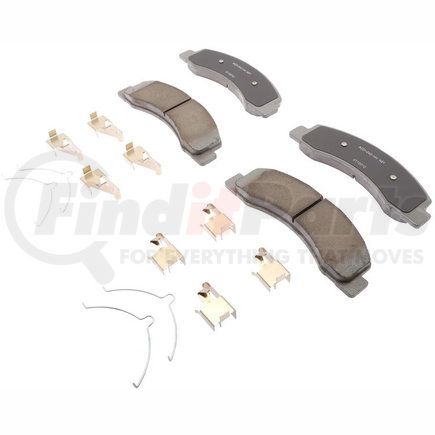 ACDelco 14D824CHF1 PAD KITFRT DISC BRK (B)