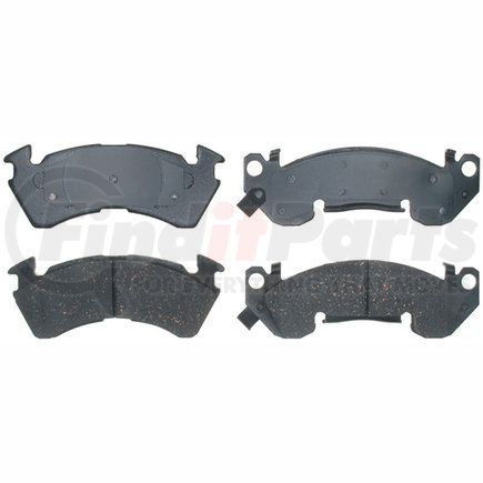 ACDelco 17D614CF1 PAD KIT FRT DISC BRK