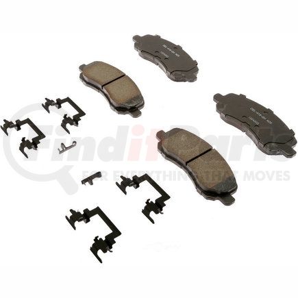 ACDelco 17D866CHF2 PAD KITFRT DISC BRK (B)