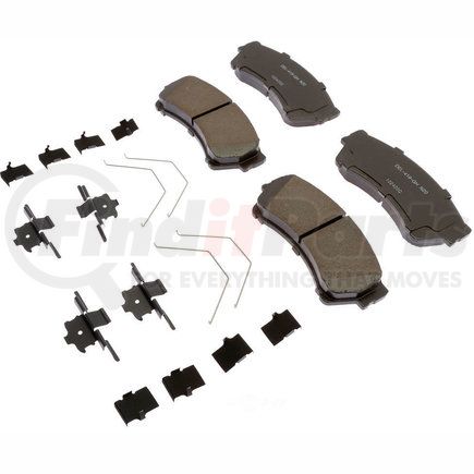 ACDelco 17D1164CHF1 PAD KITFRT DISC BRK (B)