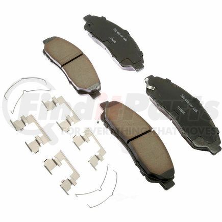 ACDelco 17D1280CHF1 PAD KITFRT DISC BRK (A)