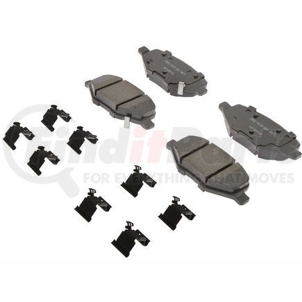 ACDelco 17D1612CHF1 PAD KITRR DISC BRK (B)