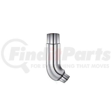TRUX TEL65-PET Exhaust Elbow, 6"-5" Reduced O.D. - 55˚, for Peterbilt 379