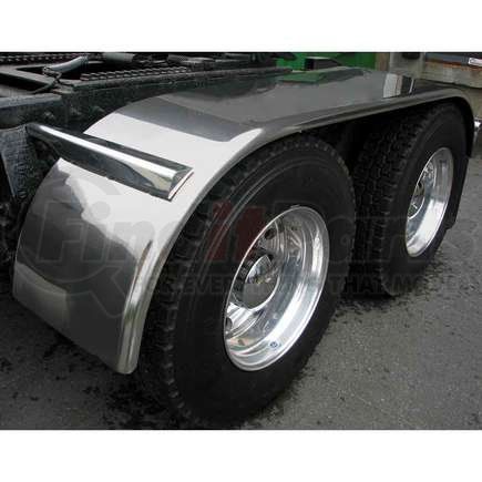 TRUX TFEN-F13 Fender, Full, 120" Smooth (35"-54"-31"), 16 Ga.