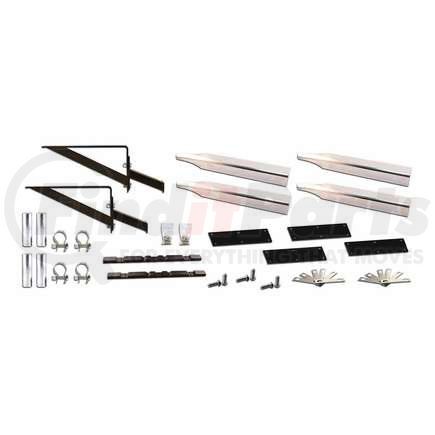TRUX TFEN-FKITN. Fender Mounting Kit, Full, Stainless Steel, No Thread Post