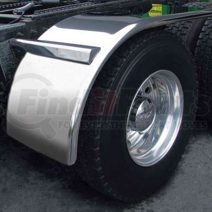 TRUX TFEN-H20 Fender, Half, 66" Smooth (27"-39"), 14 Ga.