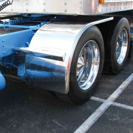TRUX TFEN-H15 Fender, Half, 66" Smooth (25"-41"), 16 Ga.