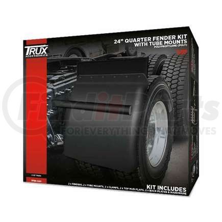 TRUX TFEN-Q20 Fender, Quarter, 24" Poly