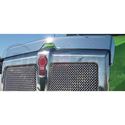 TRUX THOD-KWT880 Hood Shield Bug Deflector, for 2012+ Kenworth T880