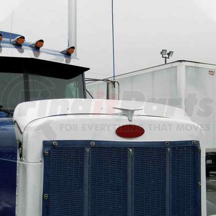 TRUX THOD-PET379 Bug Deflector, Hood Shield, for 1993+ Peterbilt 379