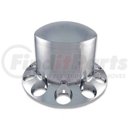 TRUX THUB-RPN Wheel Accessories - Hub Cover, Rear, Chrome, Plastic, with Holes, for Nut Cover