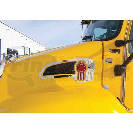 TRUX TK-1121 Air Intake Trim Multiple Logo, for 2005+ Kenworth T170/T270/T370/T440/T470/T660
