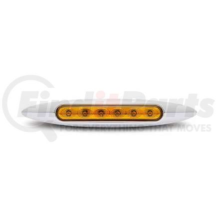 TRUX TLED-6A Marker Light, 6", Amber, LED