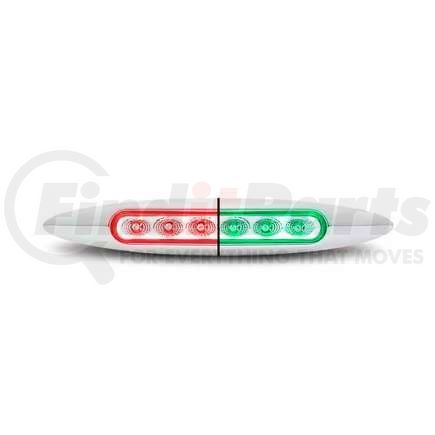 TRUX TLED-6XRG Auxiliary Marker Light, 6", Dual, Red To Green