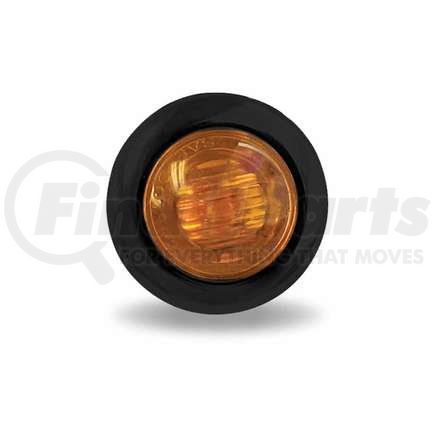 TRUX TLED-B5A Marker Light, Mini Button, Amber, LED, 2 Wire