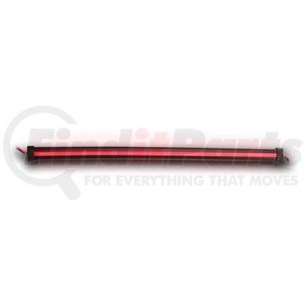 TRUX TLED-GL12CR Strip Light, Glow Series, 12", Center Shine, Red