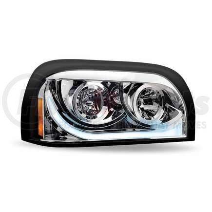 TRUX TLED-H14 Projector Headlight Assembly, RH, Halogen, Chrome, for FreightlinerCentury