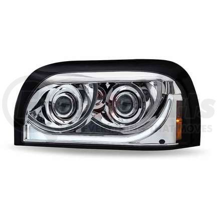 TRUX TLED-H49 Projector Headlight Assembly, LH, LED, Chrome, for FreightlinerCentury