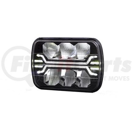 TRUX TLED-H87 Head Light, Combination, LED, with Position Light, 5" x 7", High/Low Beam
