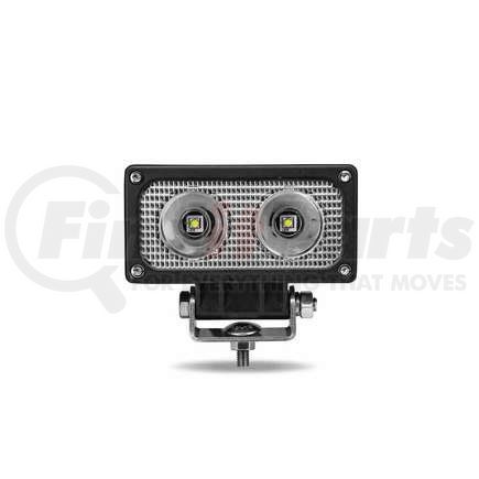 TRUX TLED-U10 Work Light, Universal, White, Cree Rectangular, Clear Lens, Black Housing, 2 Diodes, 2400 Lumens