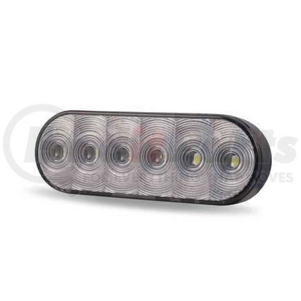 TRUX TLED-U17 - work light, led, oval round, high power, with bubble lens & reflector cup, 6 diodes
