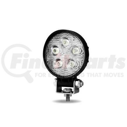 TRUX TLED-U34 Work Light, LED, Spot Beam, Mini, Round, 900 Lumens, 5 Diodes