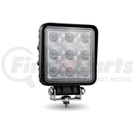 TRUX TLED-U94 Work Light, LED, Flood Beam, Stellar, Universal, Square, High Powered, 9 Diodes, 1350 Lumens