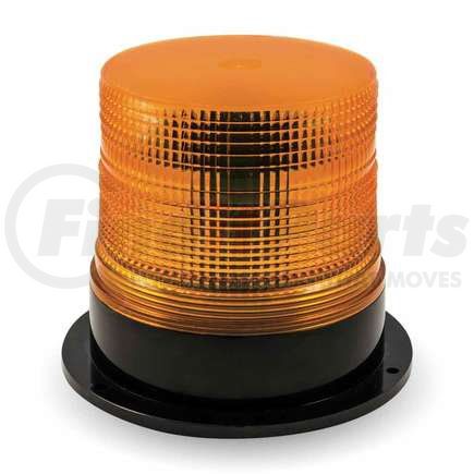 TRUX TLED-W1 Beacon Light, Amber, Medium Profile, Single Flash, 380 LM, 3 Diodes